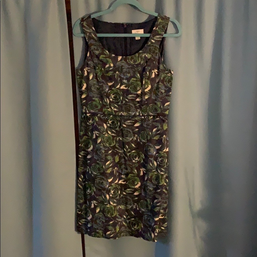 Loft floral sun dress
